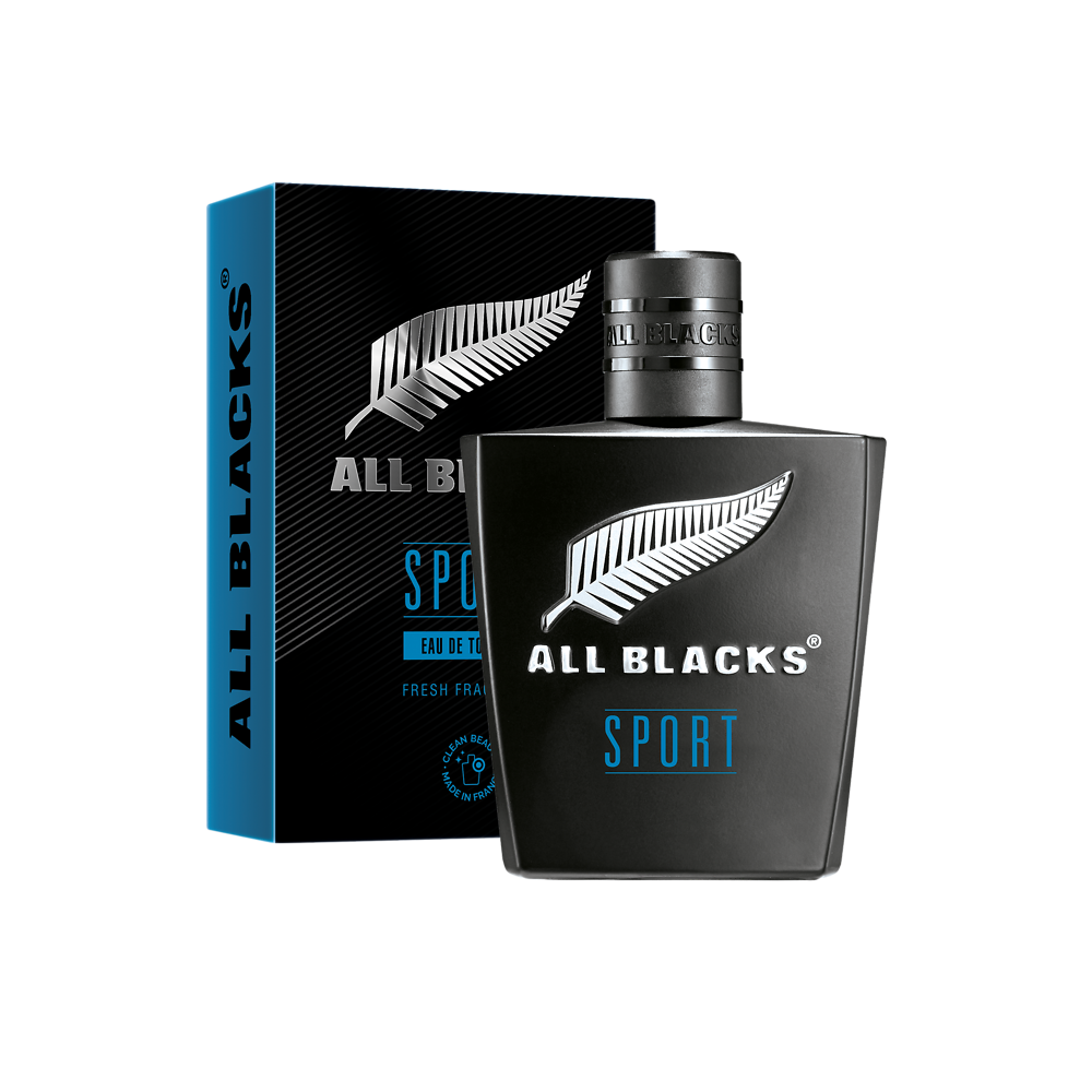 Eau de toilette Homme sport ALL BLACKS, Vaporisateur 80ml