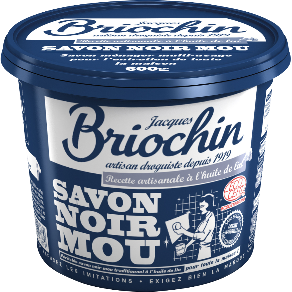 Savon noir mou "Edition Collector" BRIOCHIN, 600g