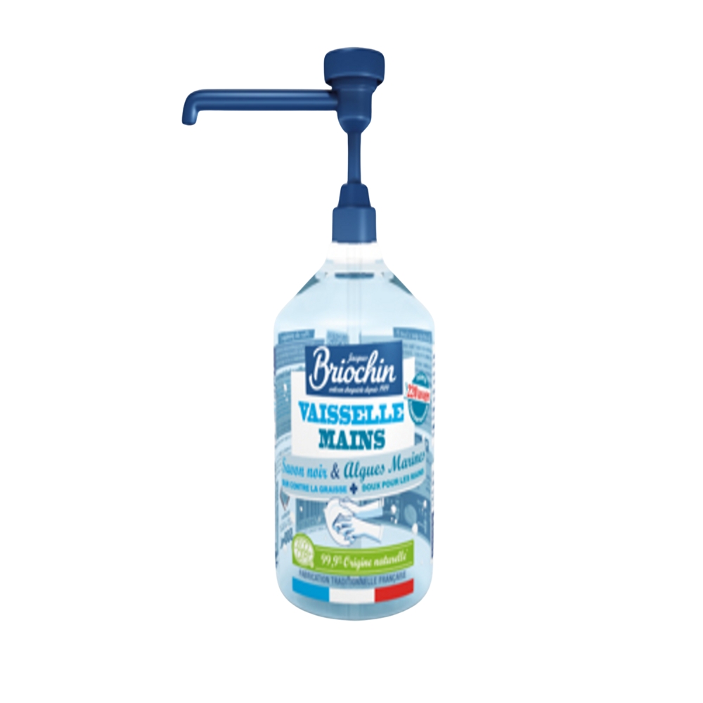 Liquide vaisselle et mains concentré Ecocert BRIOCHIN, 500ml