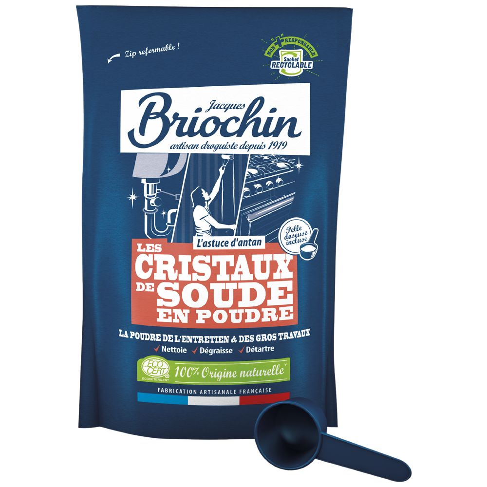 Cristaux de soude JACQUES BRIOCHIN, 500g