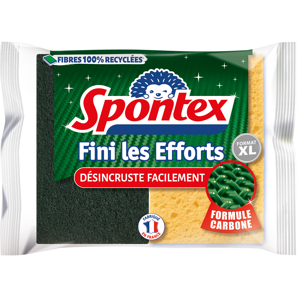 Éponges fini les efforts SPONTEX, x2