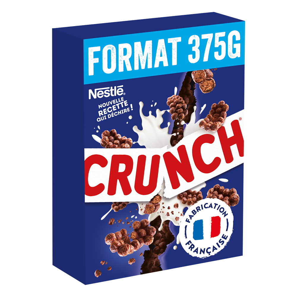 Céréales au chocolat CRUNCH - 375g