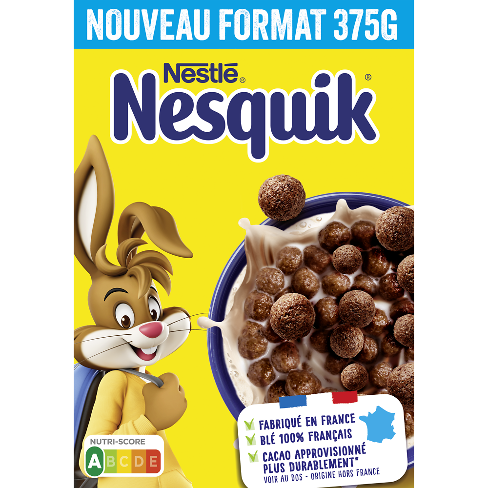 Céréales au chocolat NESQUIK - 375g