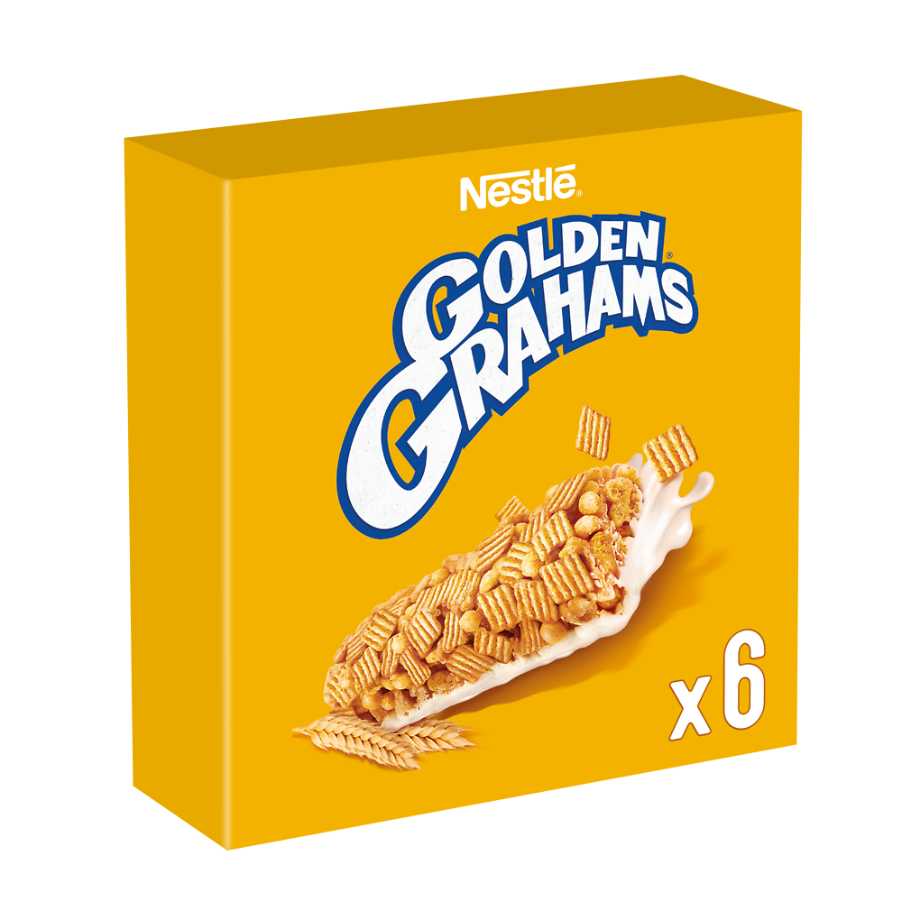 Barres de céréales GOLDEN GRAHAMS - 6x25g