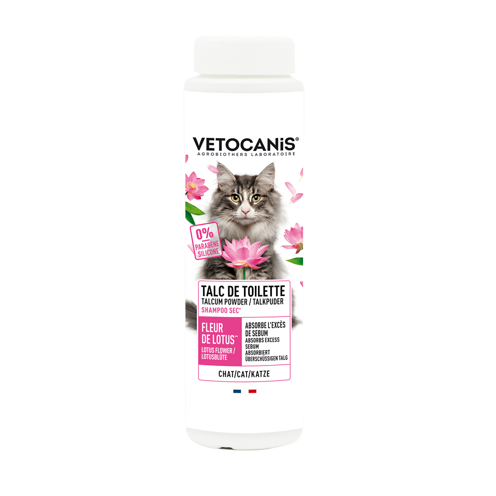 Shampoing sans rinçage chat VETOCANIS, 150g