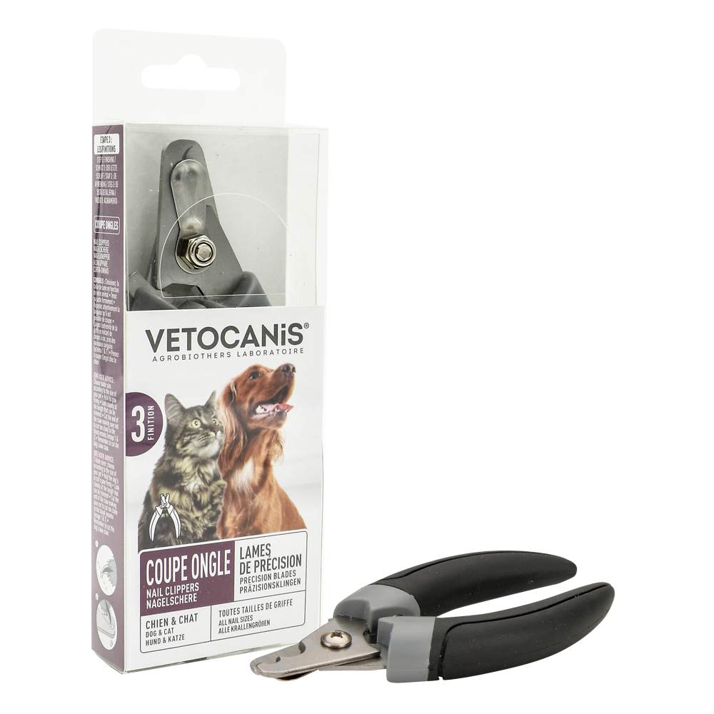 Coupe ongle 2 tailles chien, VETOCANIS, 150g