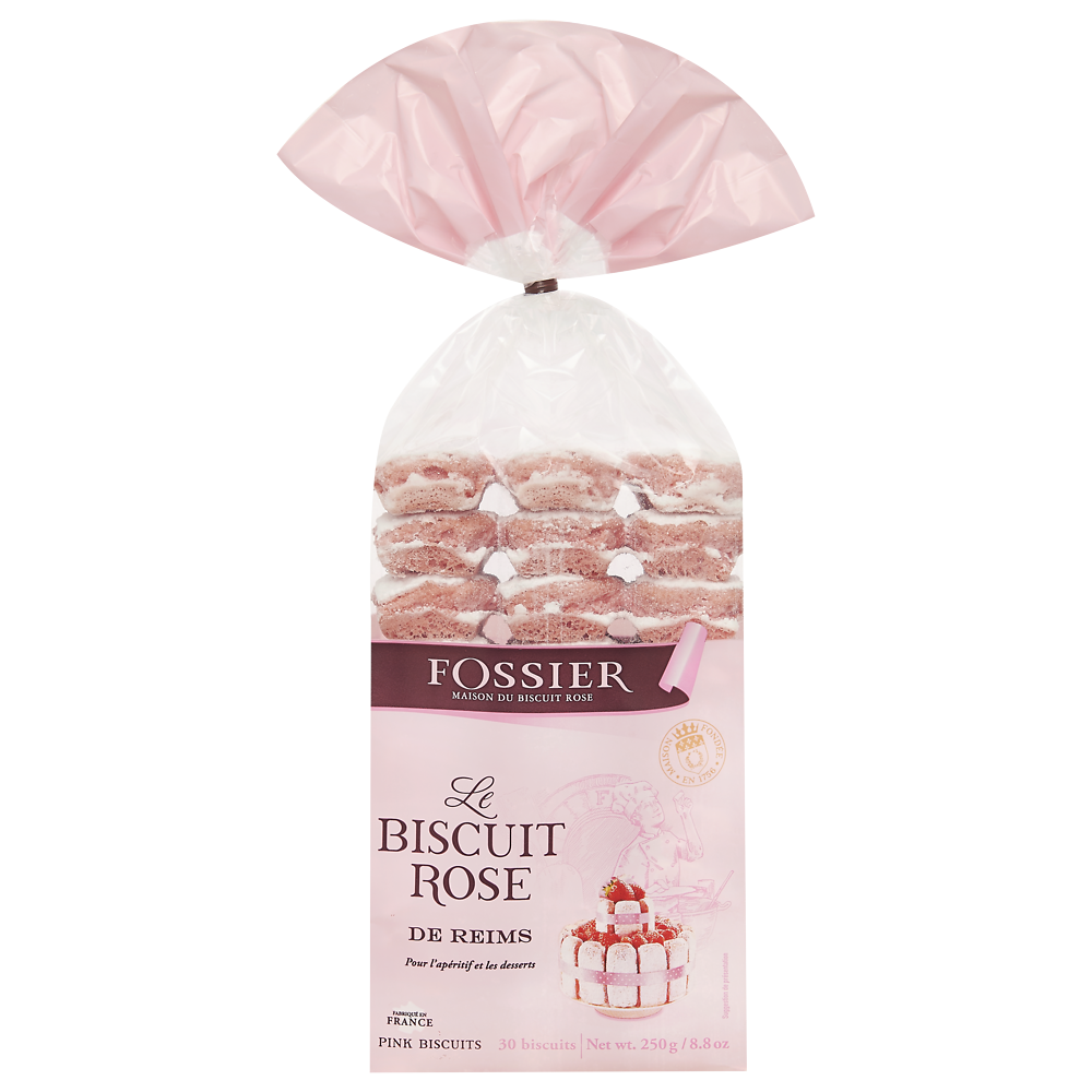 Biscuits rose de Reims FOSSIER X33 sachet 250g