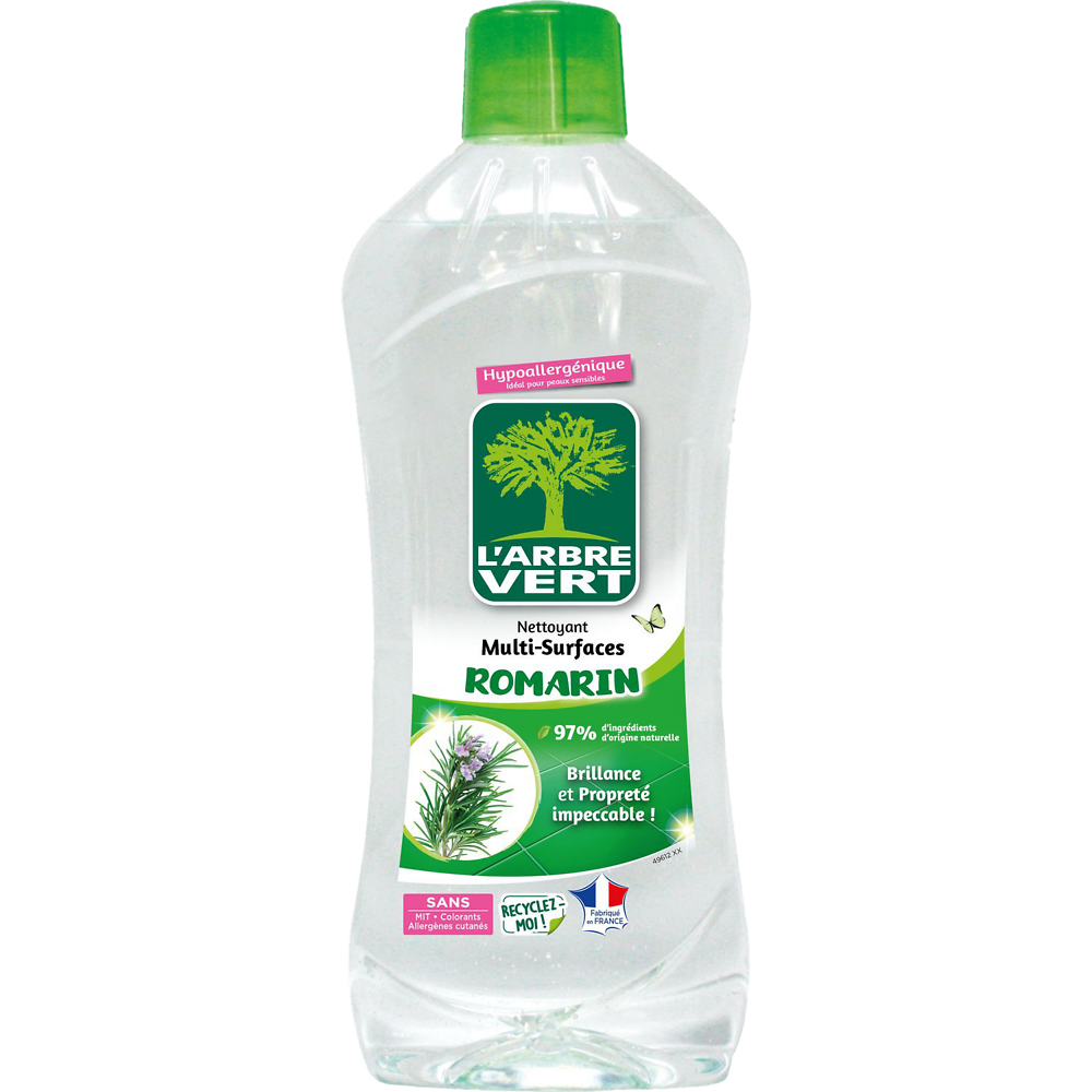 Nettoyant multi surface romarin L'ARBRE VERT 1l