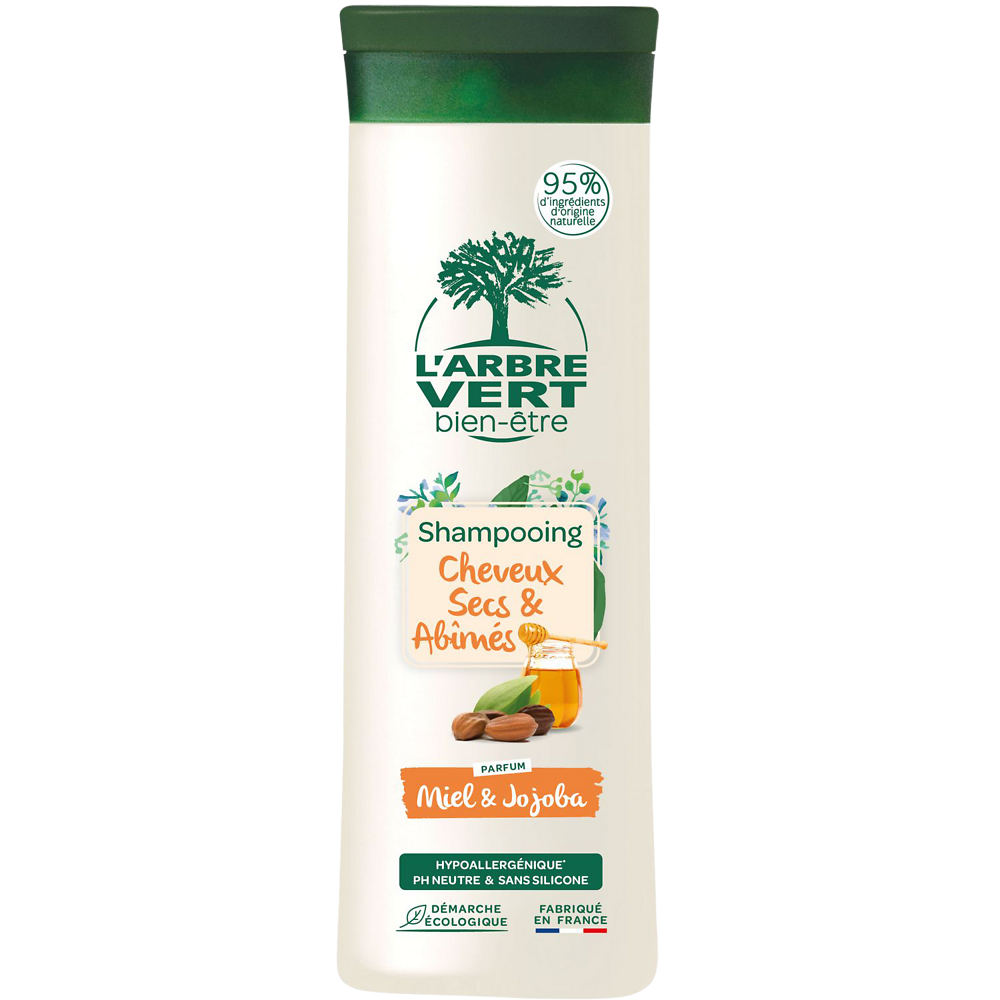 Shampooing nutrition cheveux secs et abimés ARBRE VERT 250ml