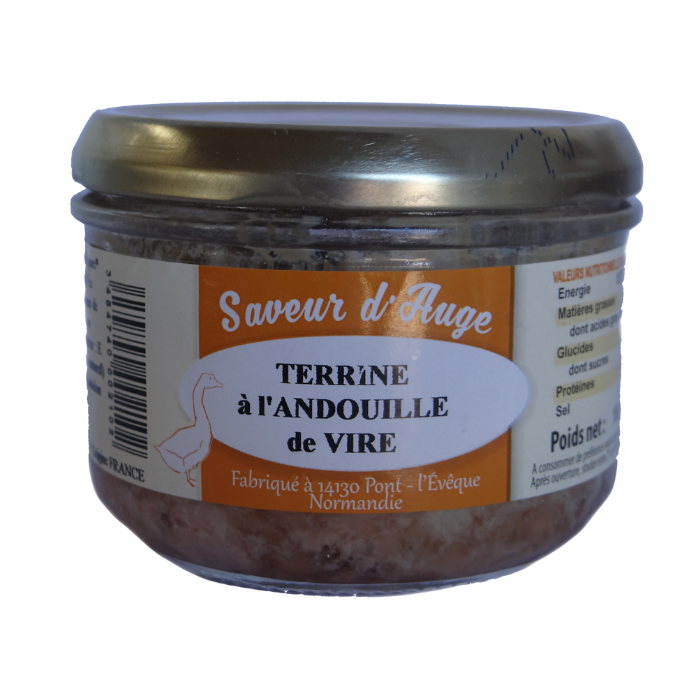 Terrine à l'andouille de Vire SAVEUR D'AUGE, 180g