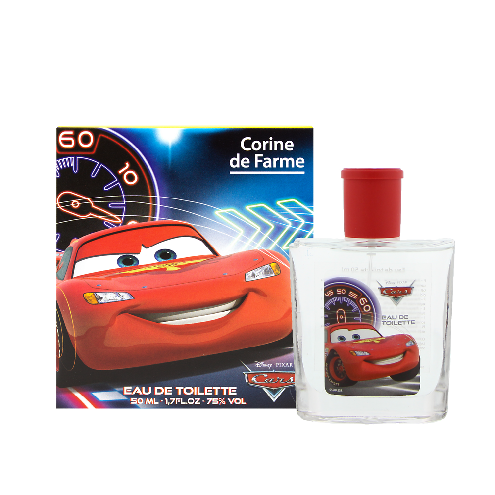 Eau de toilette Cars DISNEY, flacon de 50ml