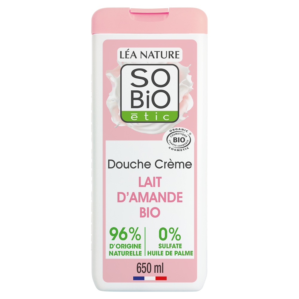 Crème douche amande SO BIO 650ml