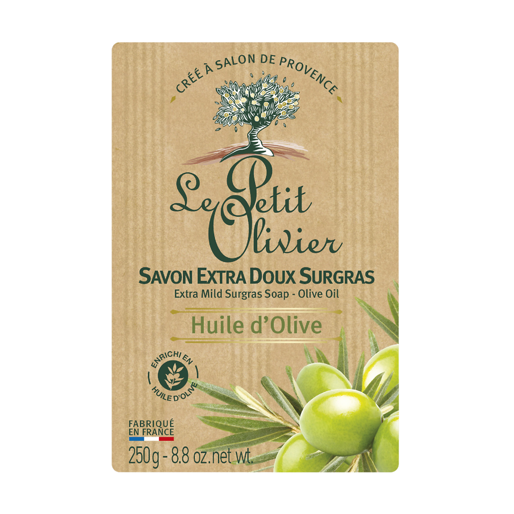 Savon à l'huile d'olive LE PETIT OLIVIER, 250g