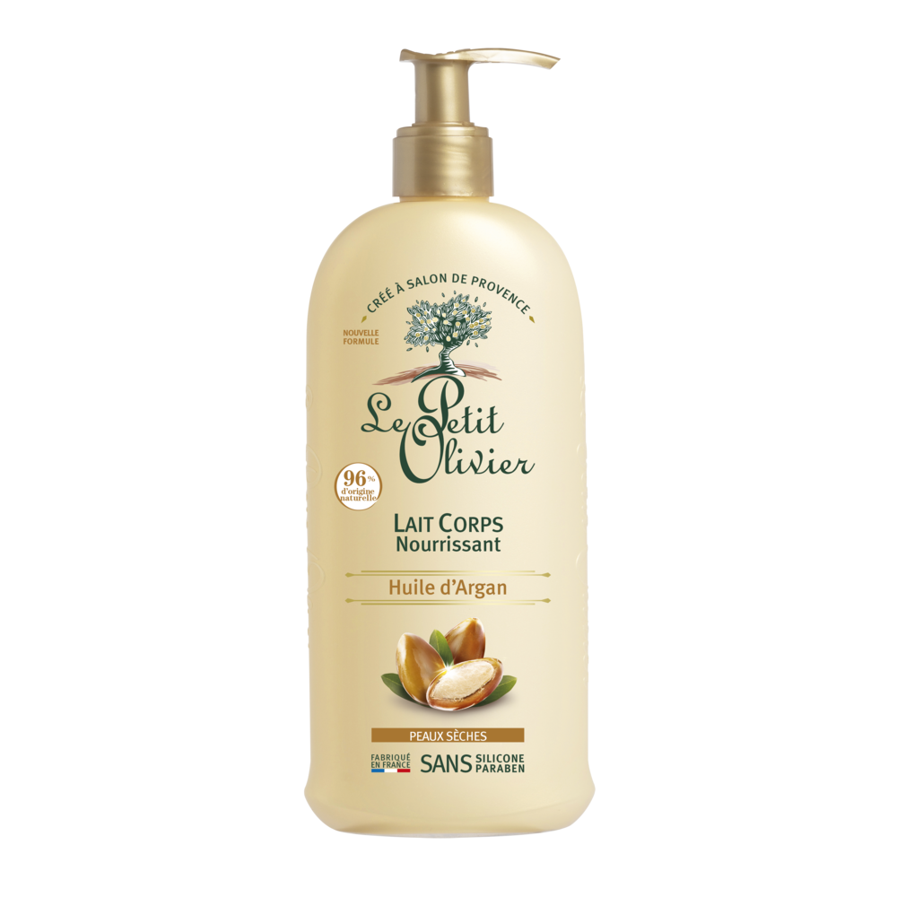 Lait corps nourrissant huile argan LE PETIT OLIVIER, 250ml