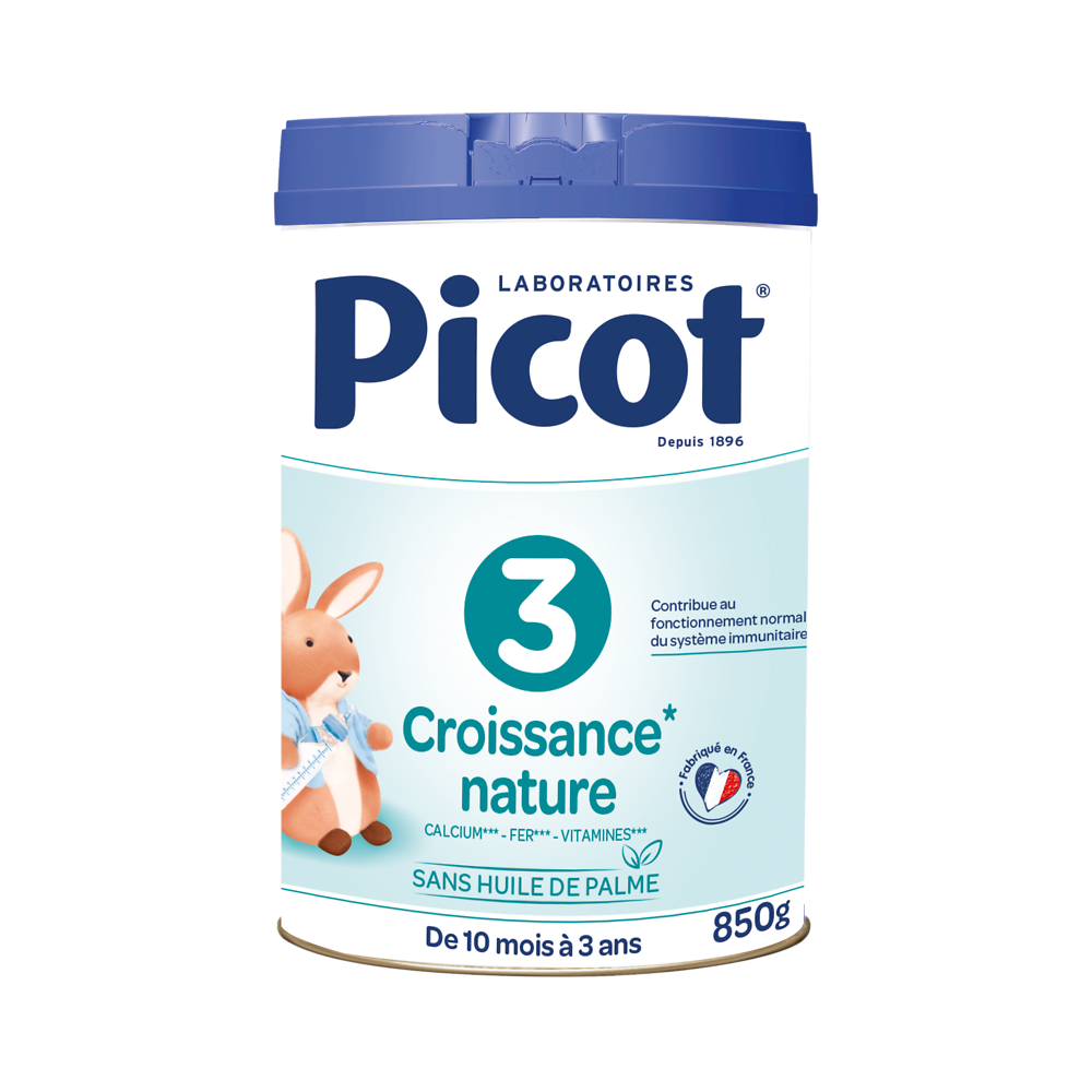 Lait infantile PICOT laboratoires croissance nature 3 850g