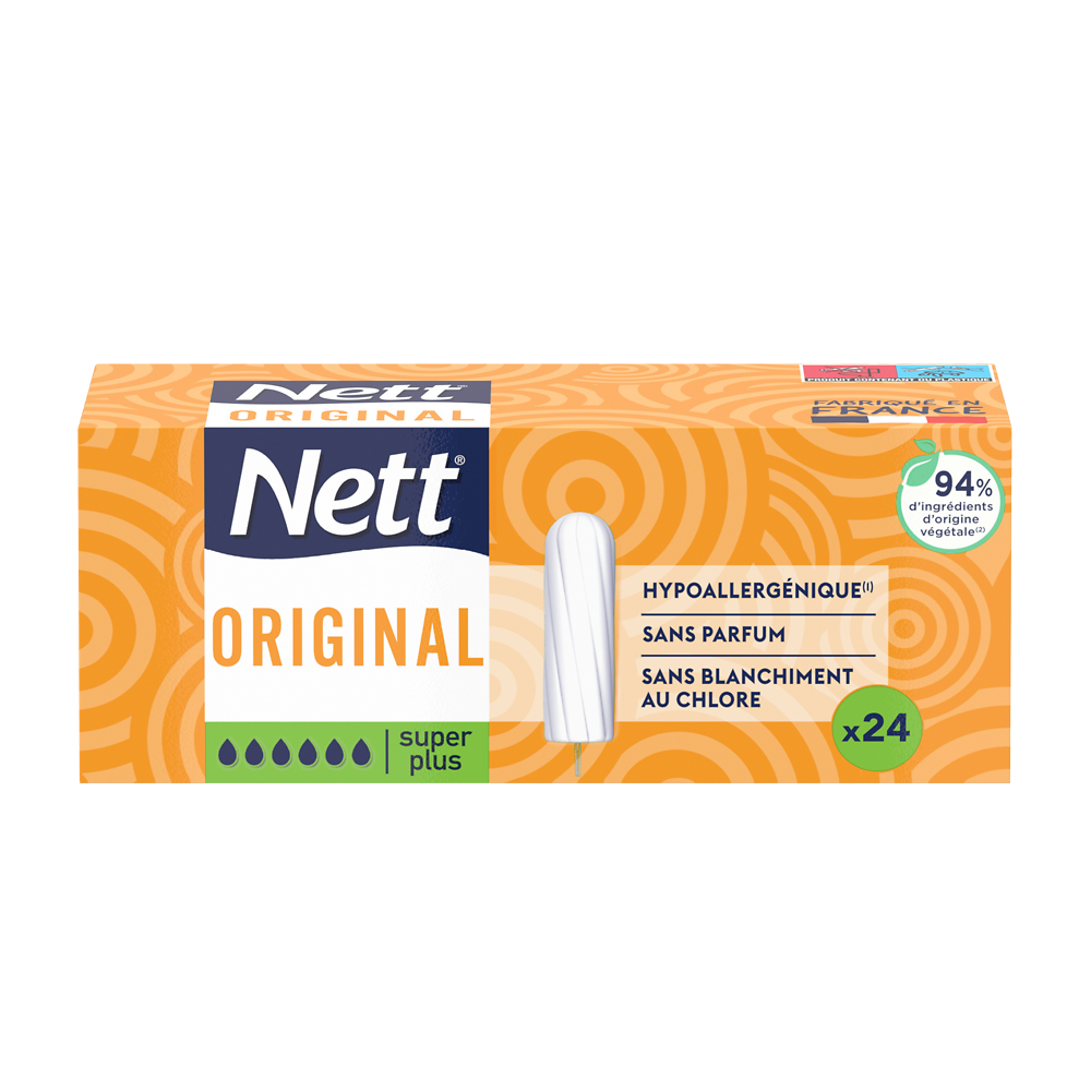 Tampons digitaux super plus NETT, boîte x24