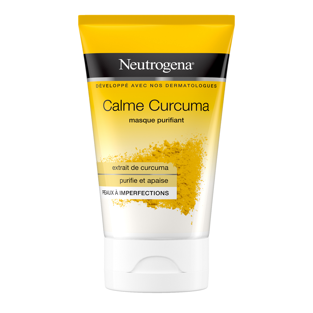 Masque visage purifiant calme curcuma NEUTROGENA tube 50ml