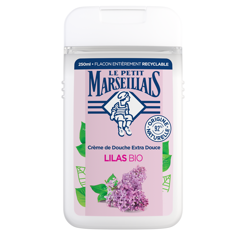 Gel Douche extra doux lilas LE PETIT MARSEILLAIS, 250ml