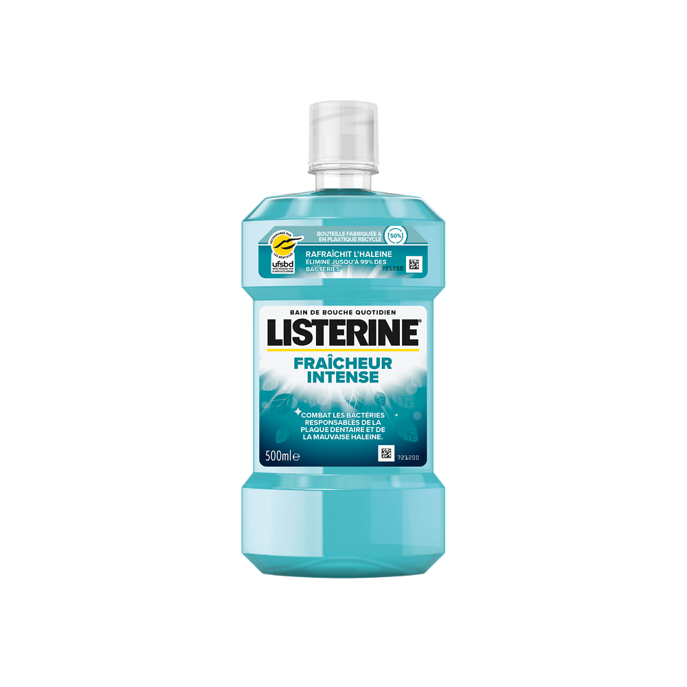 Bain de bouche fraîcheur intense LISTERINE 500ml