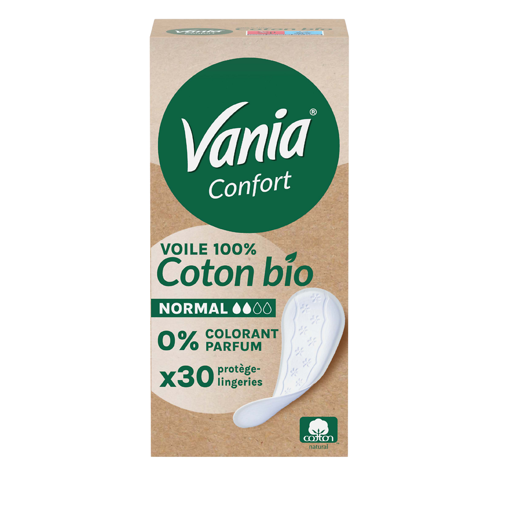 Protège-slip bio confort VANIA x30