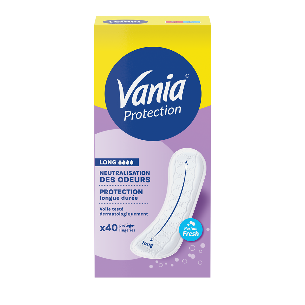 Protège-slips protection long fresh VANIA x40