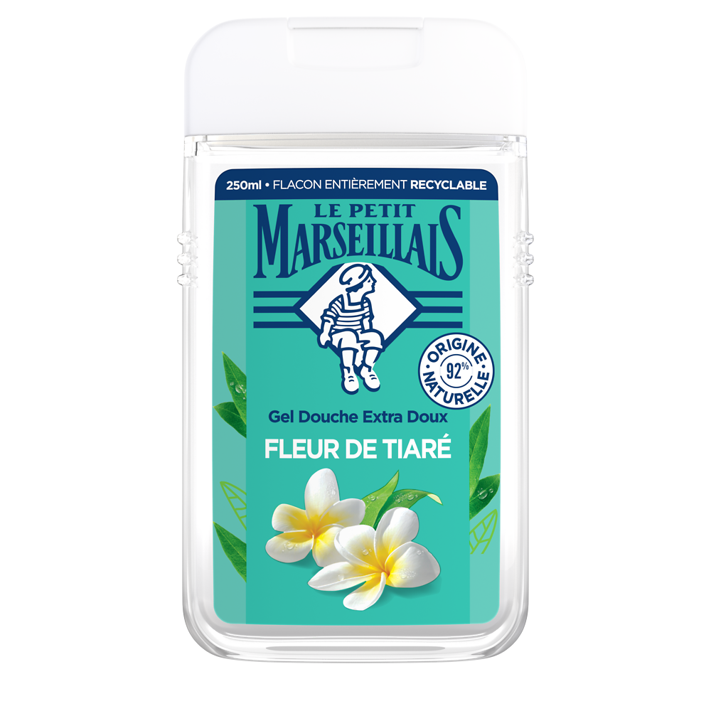 Gel Douche extra doux fleur de tiaré LE PETIT MARSEILLAIS 250ml