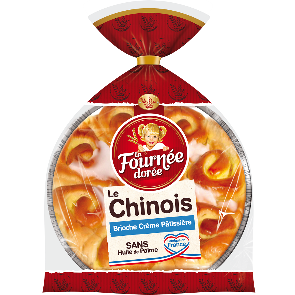 Chinois à la crème pâtissière LA FOURNEE DOREE, 600g