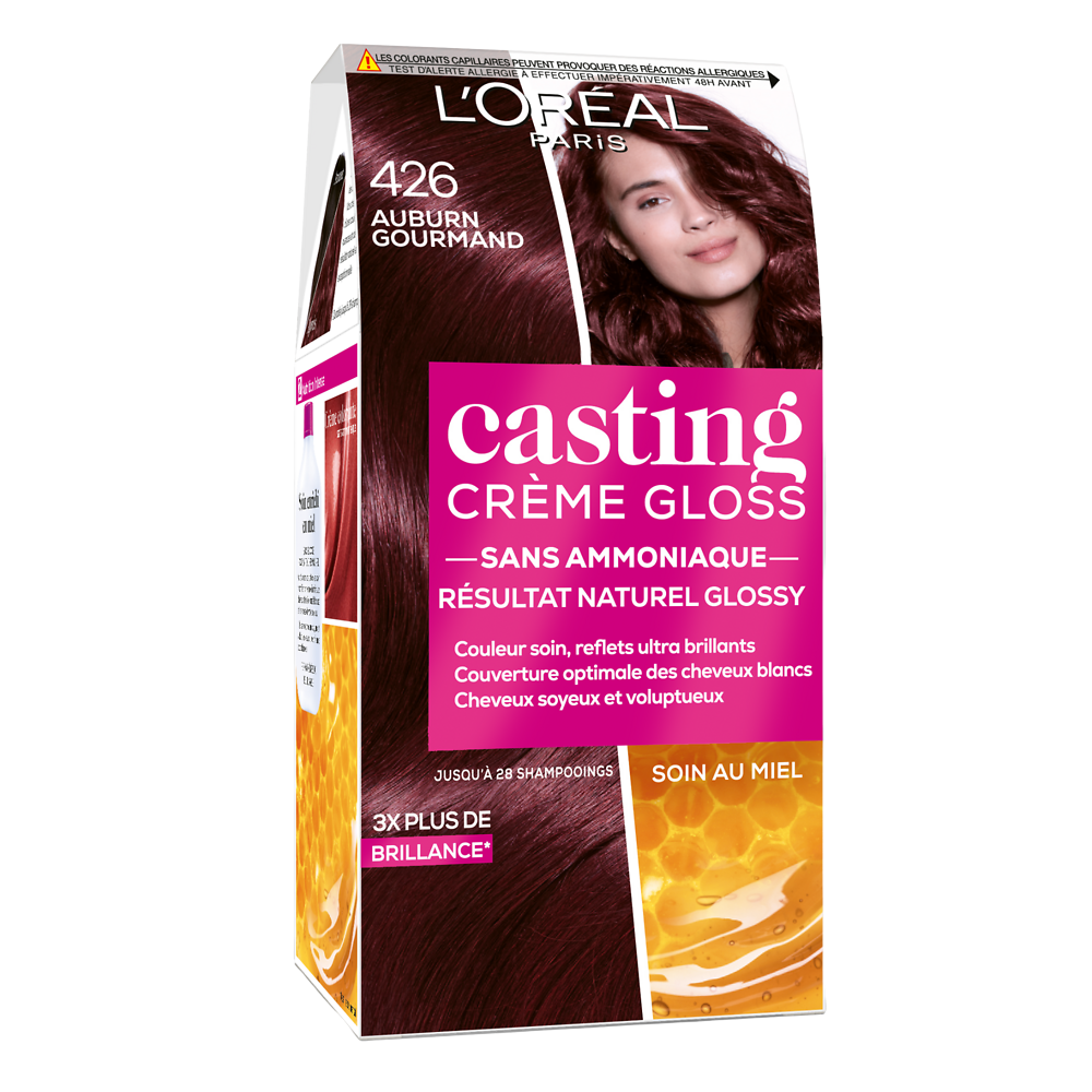 Coloration ton sur ton CASTING Crème Gloss, auburn, n°426