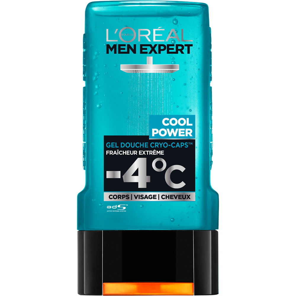 Gel Douche Cool Power Gel Douche Frais MEN EXPERT 300mL