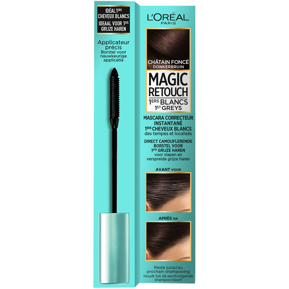 Mascara magic retouch précision châtain foncé L'OREAL