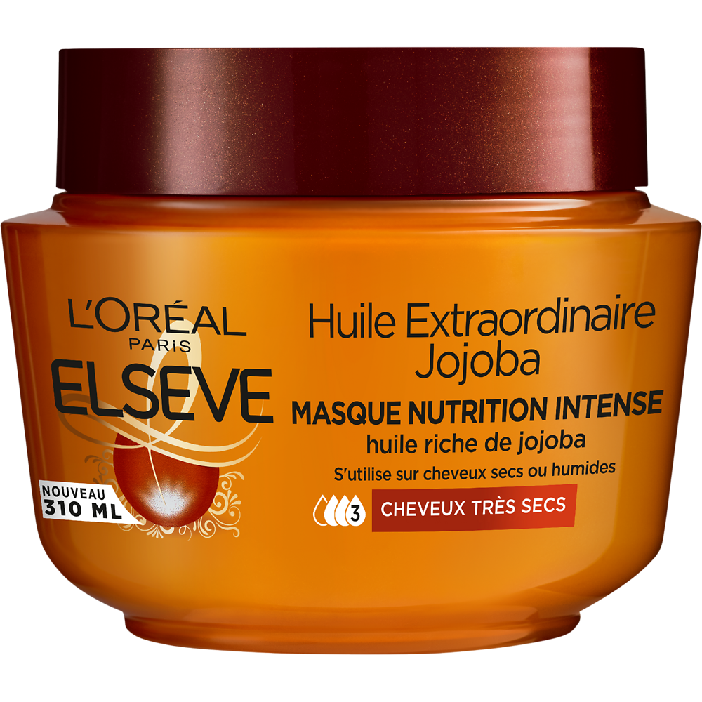 Masque Huile Extraordinaire Jojoba Nutrition Intense ELSEVE 310ml