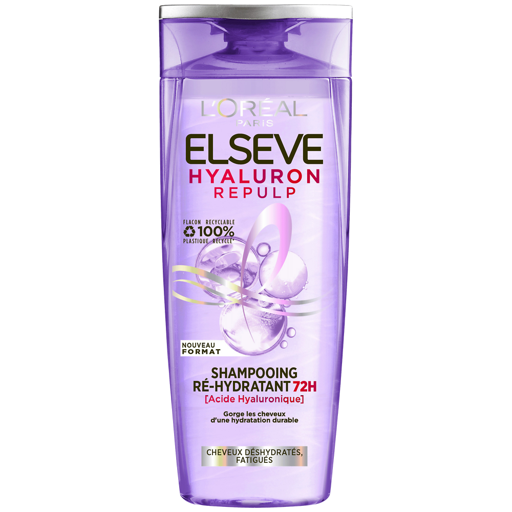 Shampooing Ré-Hydratant 72H Hyaluronique Repulp ELSEVE 300ml