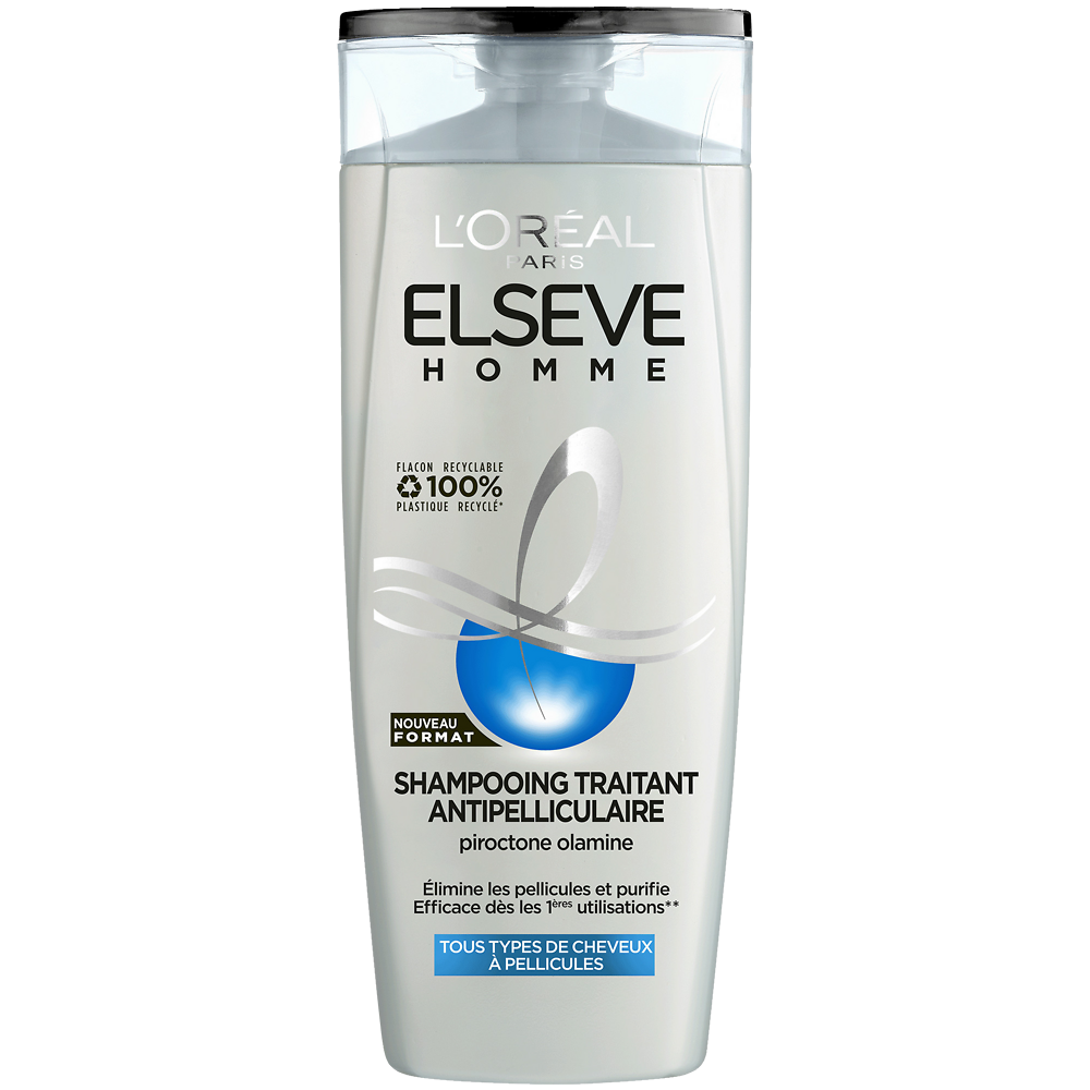 Shampooing antipelliculaire homme ELSEVE 350ml