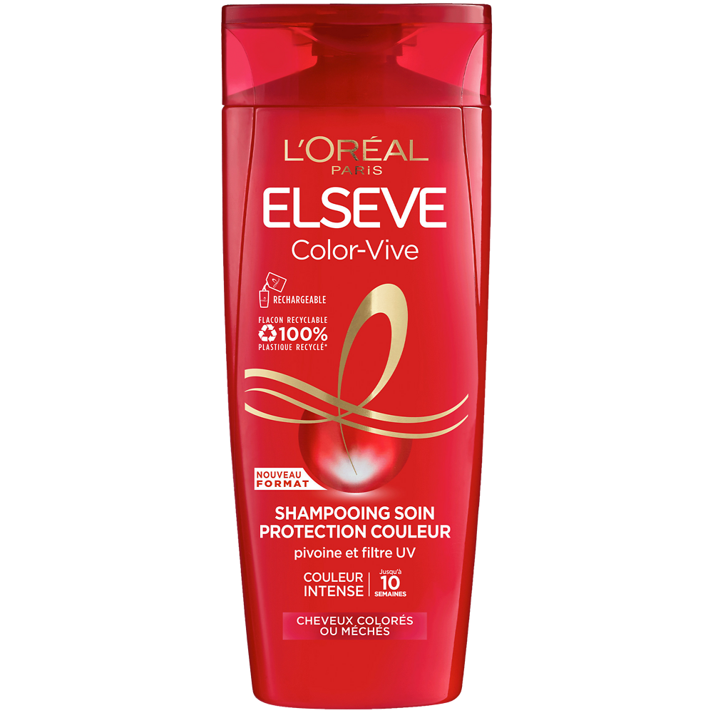 Shampooing Soin Cheveux Colorés ELSEVE 350ml