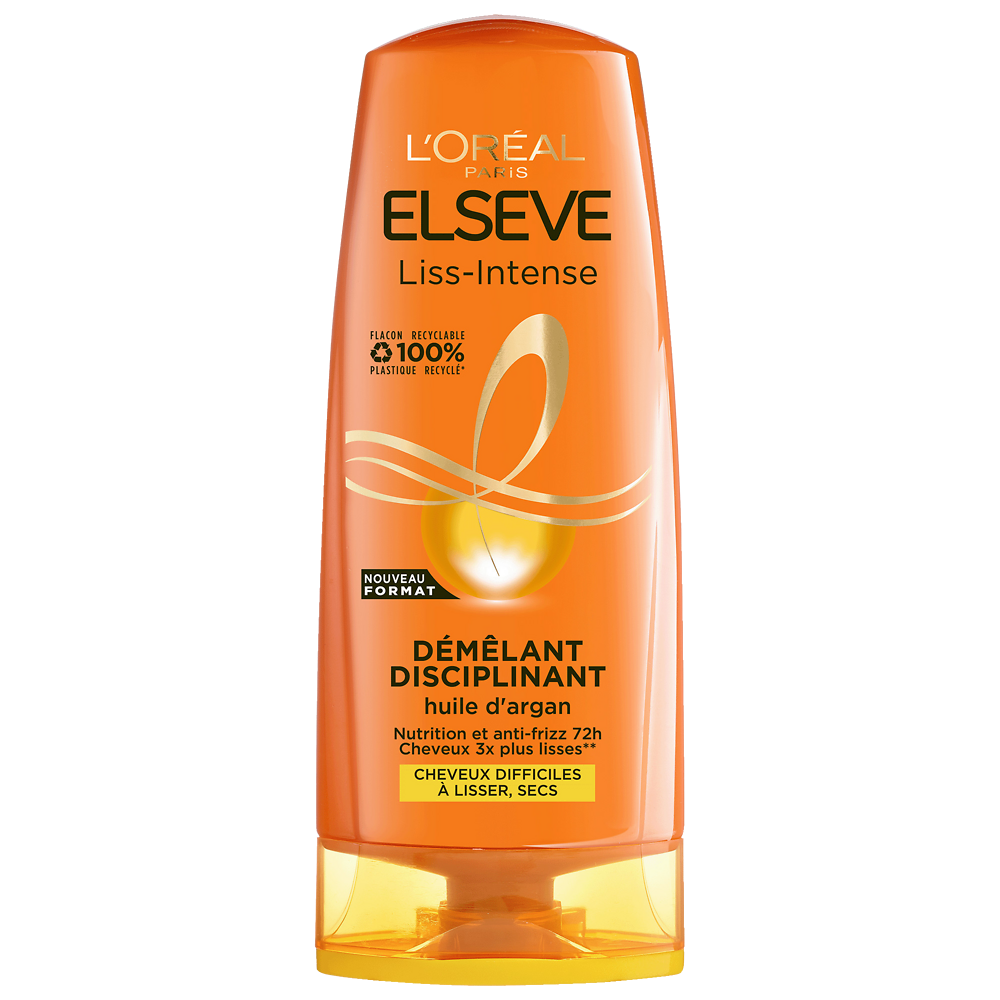 Après-shampooing Démêlant Huile d'Argan Liss-Intense ELSEVE 300ml