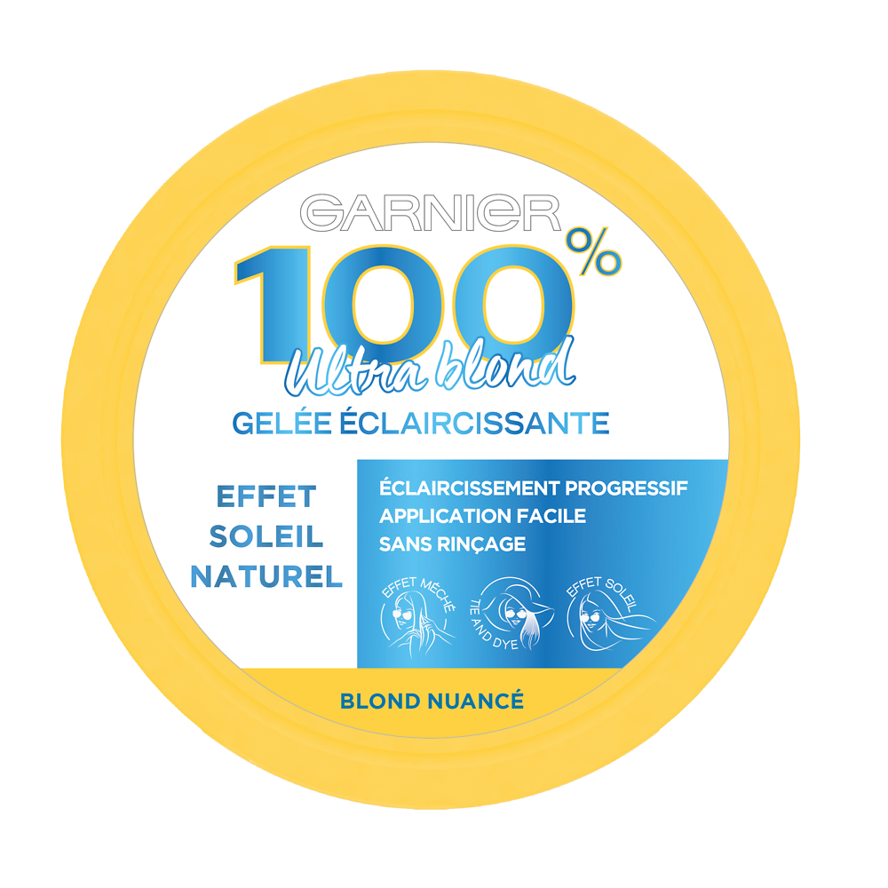 Gelée éclaircissante 100% Blond 100% COLOR, 150ml