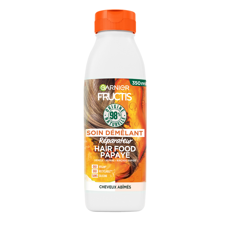 Après-Shampooing Réparateur Papaye Hair Food FRUCTIS 350ml