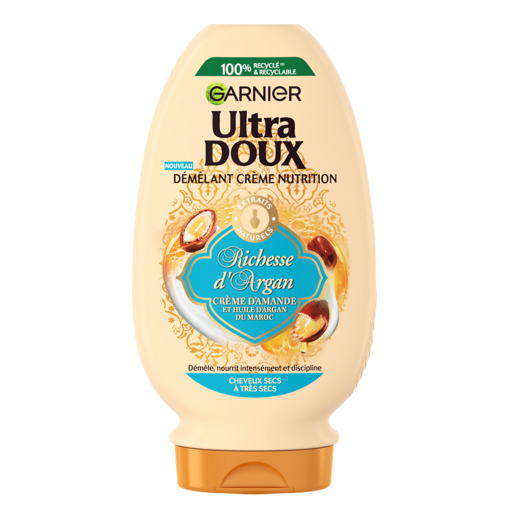 Après shampooing Crème nutrition Richesse Argan ULTRA D0UX 200ml