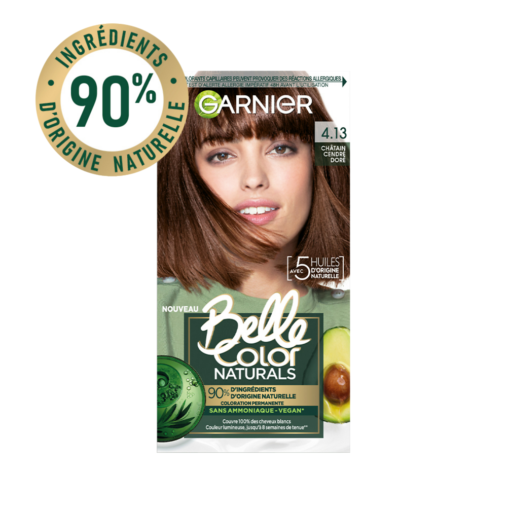 Coloration sans ammoniaque naturals 4.13 BELLE COLOR