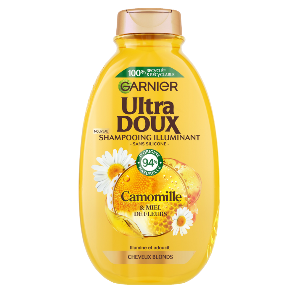 Shampooing ultra doux camomille GARNIER 300ml