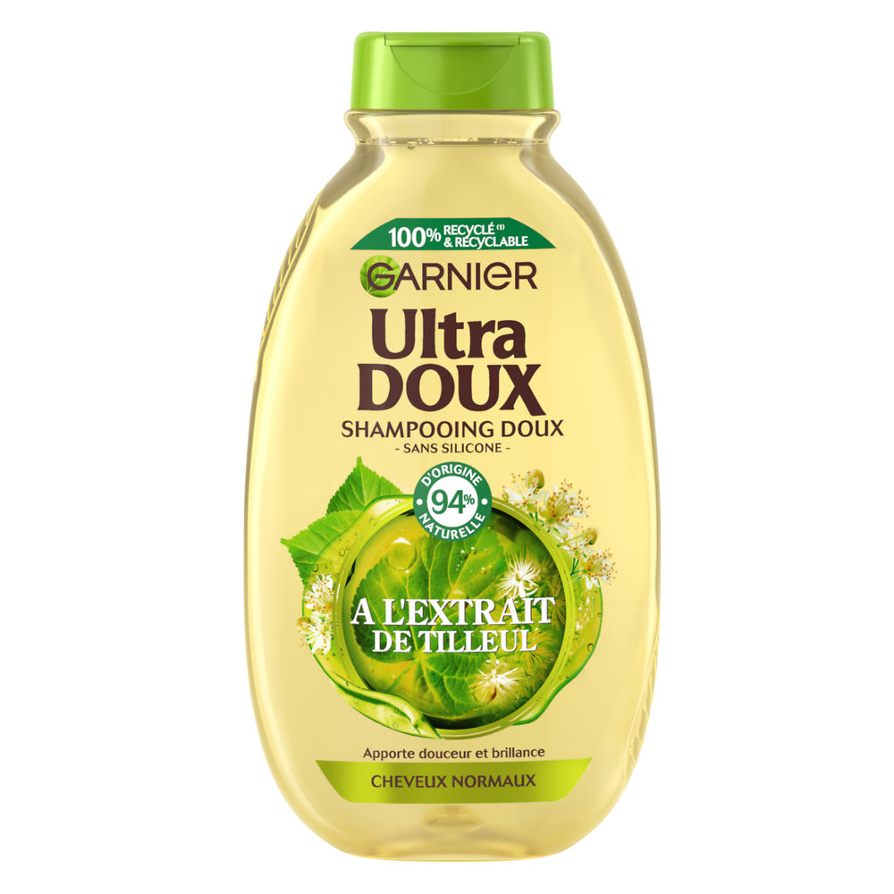 Shampooing ultra doux tilleul GARNIER 300ml