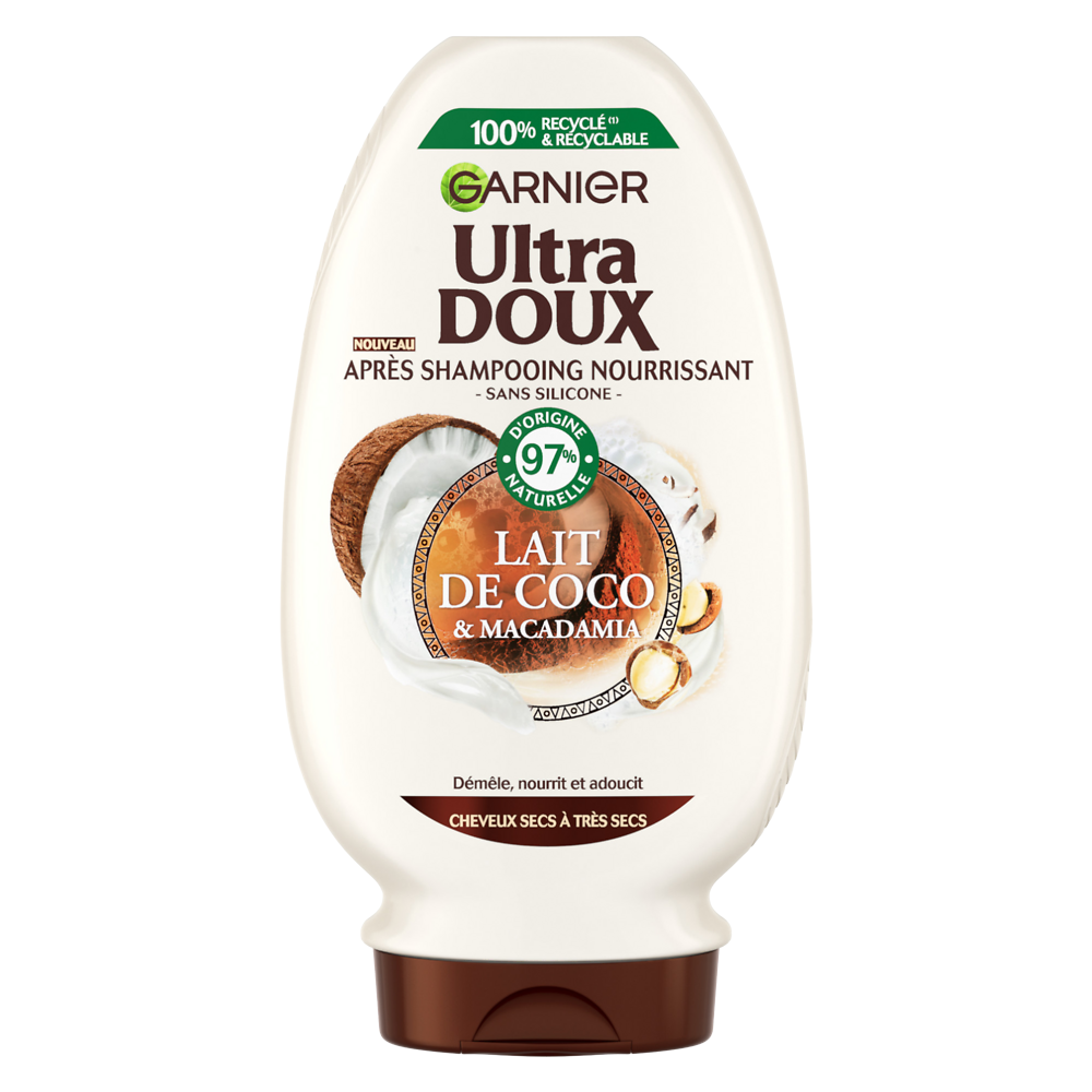 Après-Shampooing coco milk ULTRA DOUX HAIRCARE GARNIER 250ml