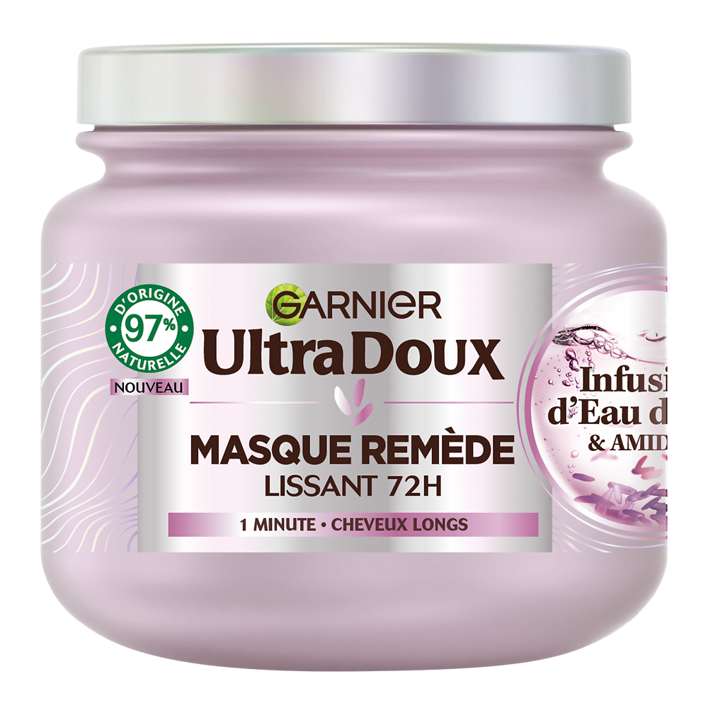 Masque Lissant 72h Infusion Eau de Riz & Amidon ULTRA DOUX 340ml