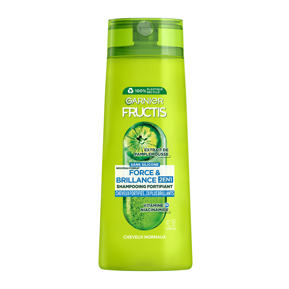 Shampooing 2en1 Force & Brillance FRUCTIS bouteille 300ml