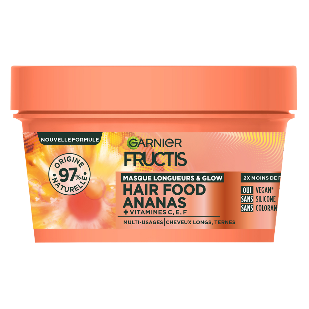 Masque capillaire Hairfood Pineapple FRUCTIS 320ml