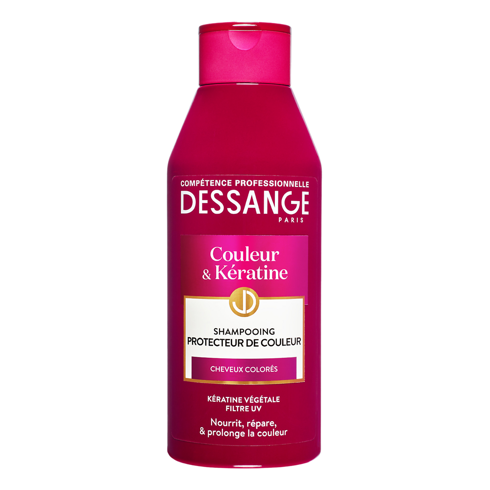 Shampooing Couleur et kératine protecteur de couleur DESSANGE Flacon 250 ml