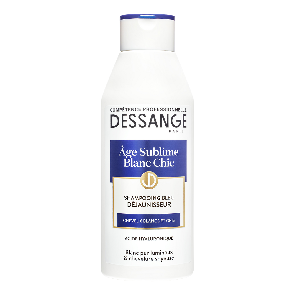 Shampooing Bleu Déjaunisseur Blanc Chic Age Sublime DESSANGE 250ml