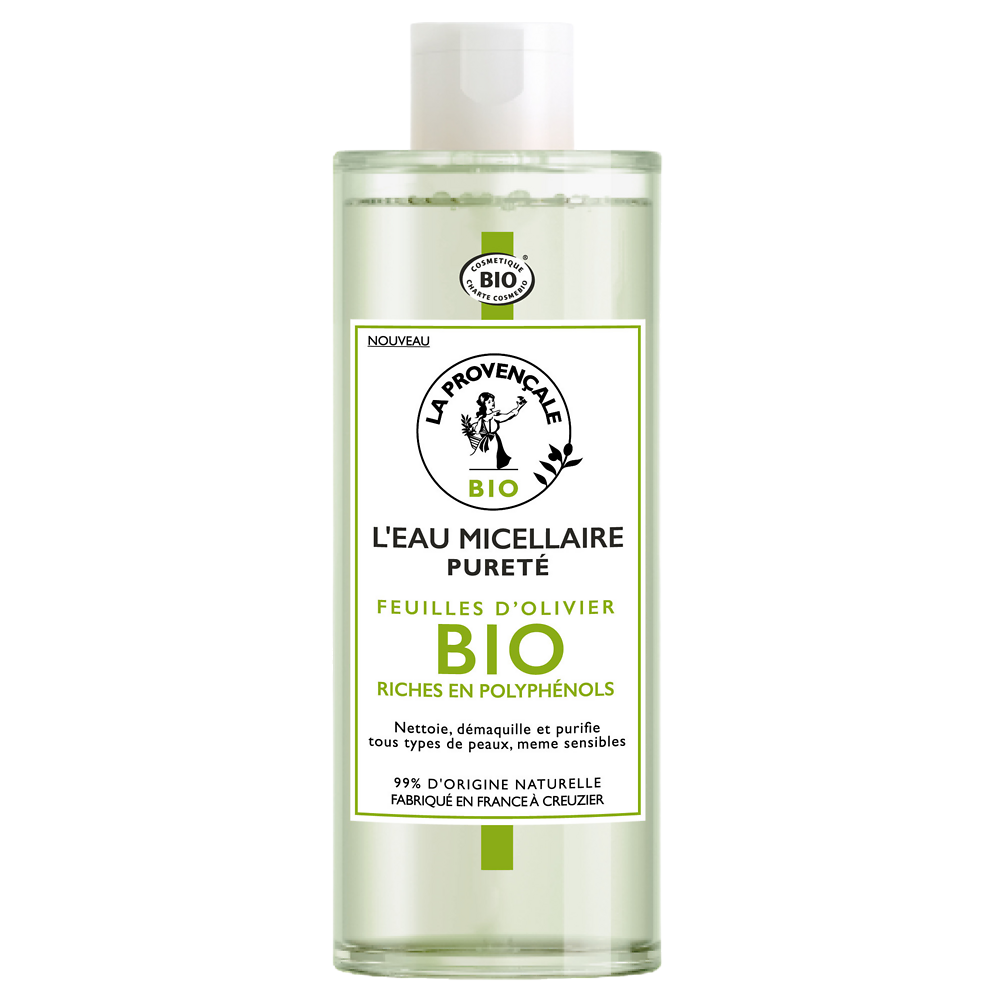 Eau Micellaire Visage Pureté Tous types de peaux BIO LA PROVENCALE BIOFlacon 400 ml