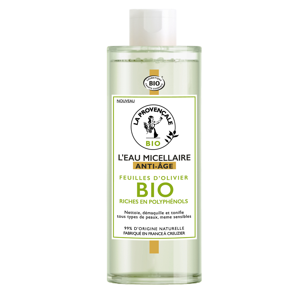 Eau Micellaire Anti-Âge Visage et Yeux BIO LA PROVENCALE BIO Flacon 400 ml