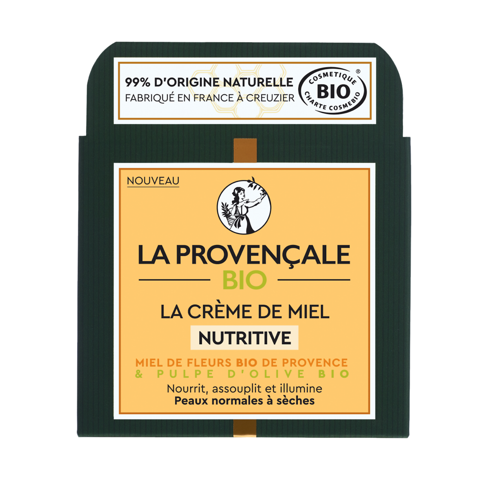 Crème Visage Miel Nutritive BIO LA PROVENCALE BIO Pot 50 ml